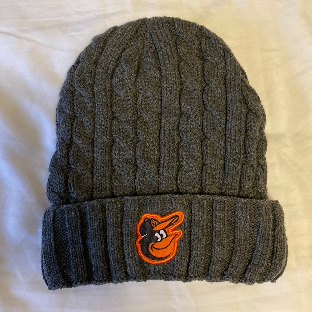Baltimore Orioles Gray Knit Hat